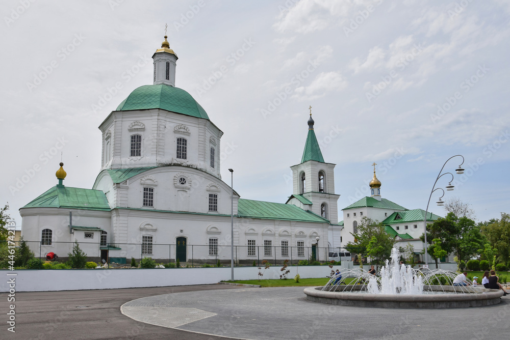 Orthodox church in Vyoshenskaya village