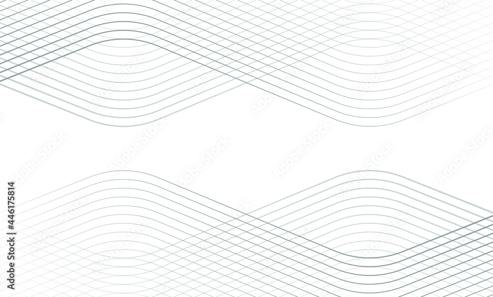 Vector Illustration of the gray pattern of lines abstract background. EPS10. - obrazy, fototapety, plakaty 