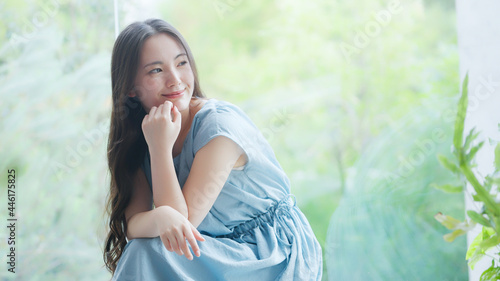 Принти на полотні 若い女性・夏・美容・ビューティー