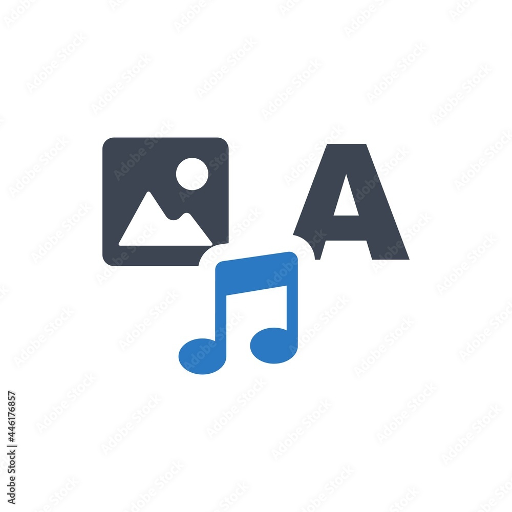 Fototapeta premium Web content icon