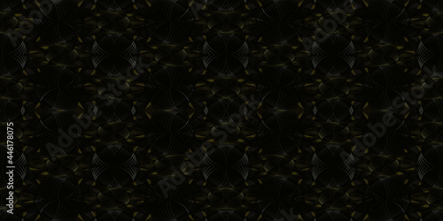 pattern seamless, black background, abstract wallpaper, paper art, wall design, texture with lines gradient, you can use for ad, product and card, business presentation