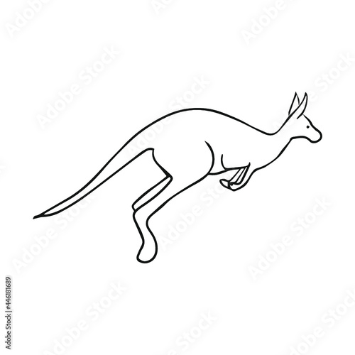 Kangaroo Design Art 