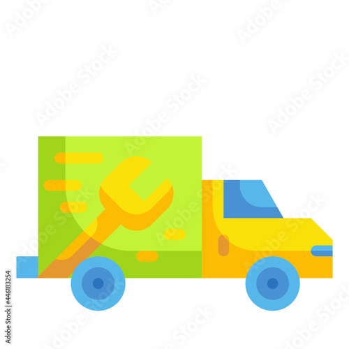 delivery flat icon