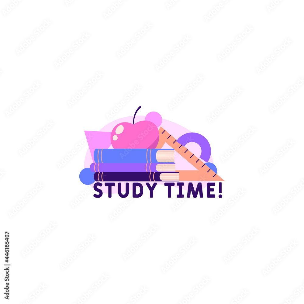 Study Icon Isolated On White Background