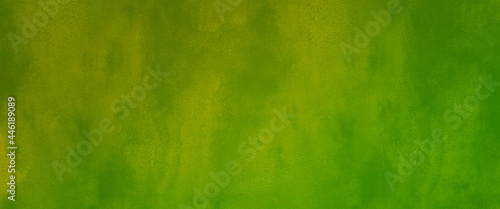緑色の水彩の筆の跡、背景素材、テクスチャ