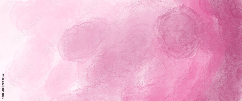 Abstract pink watercolor background. Can be used as poster, website background, or flyer.