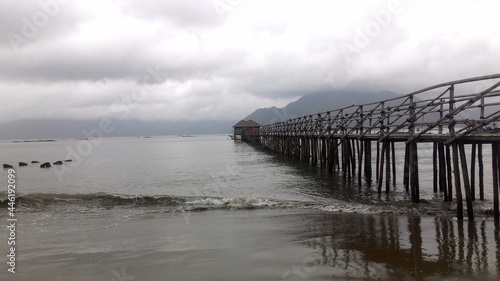 pier on the beach