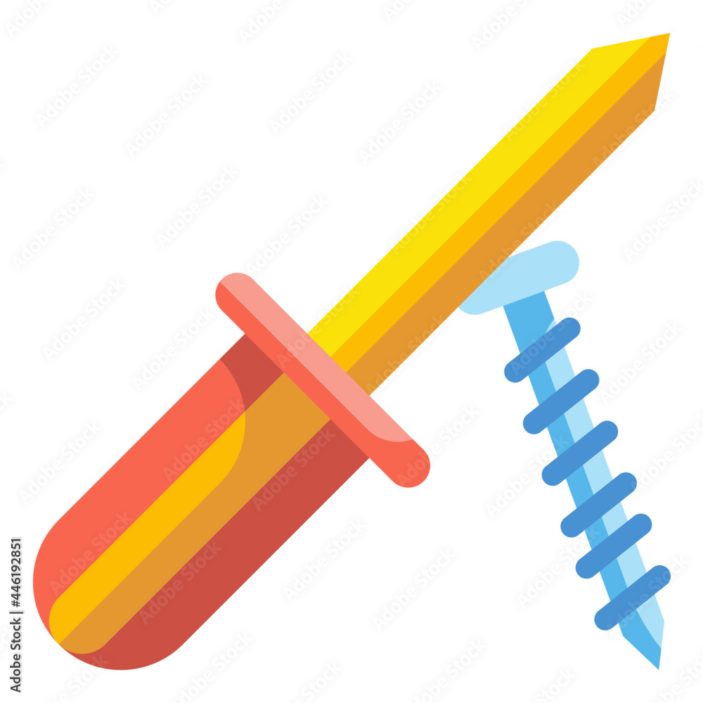 screwdriver flat icon screwdriver flat icon