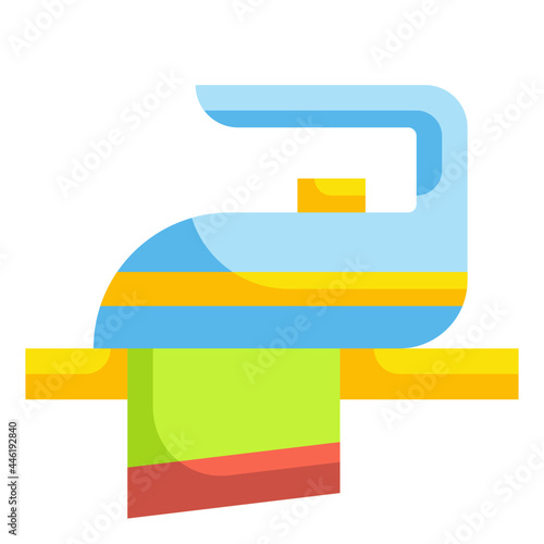 iron flat icon