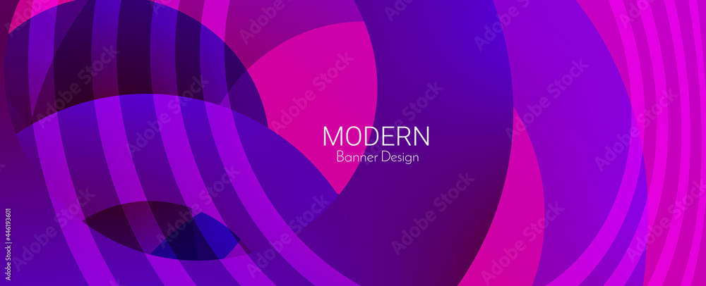 Abstract geometric colorful modern decorative design banner pattern background