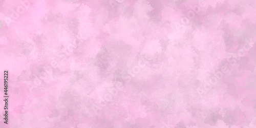 Abstract watercolor grunge background in pastel pink