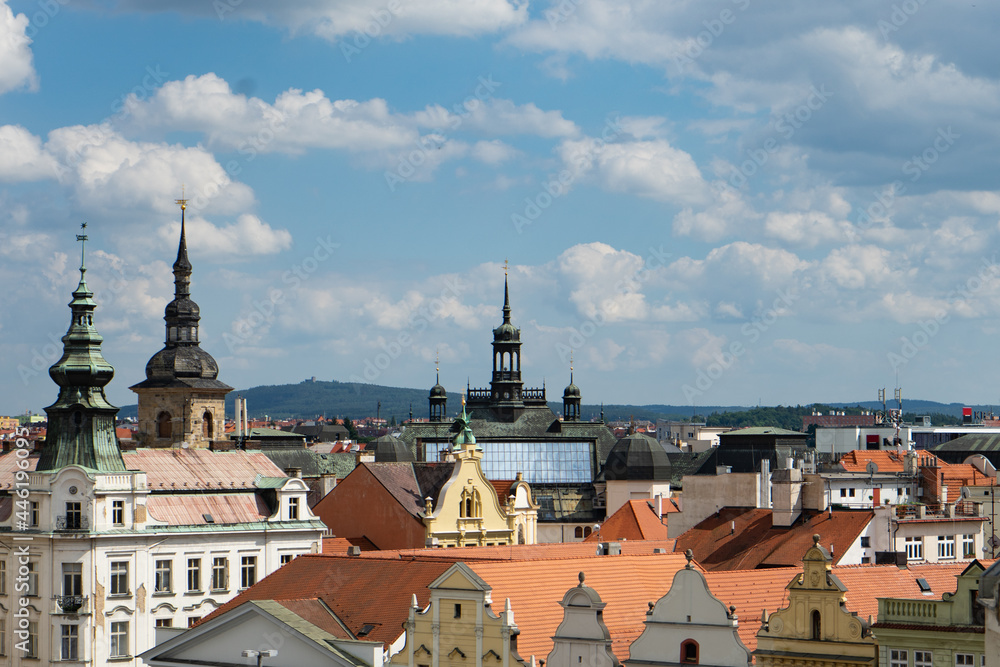 Obraz premium Plzen from above