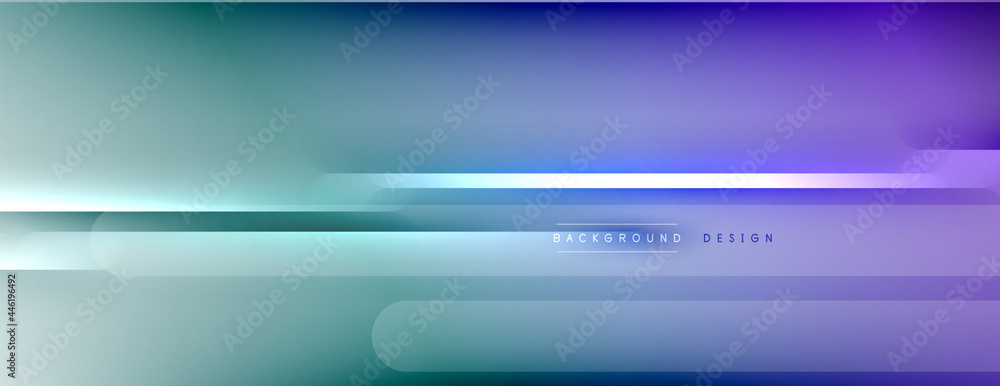 Abstract background. Shadow lines on bright shiny gradient background.