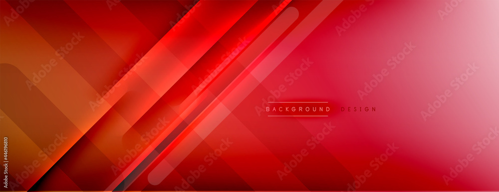 Abstract background. Shadow lines on bright shiny gradient background. Abstract background. Shadow lines on bright shiny gradient background.