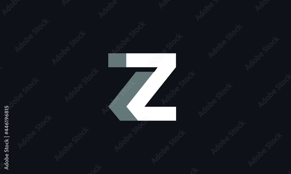 Alphabet letters Initials Monogram logo ZZ, Z and Z Alphabet letters Initials Monogram logo ZZ, Z and Z