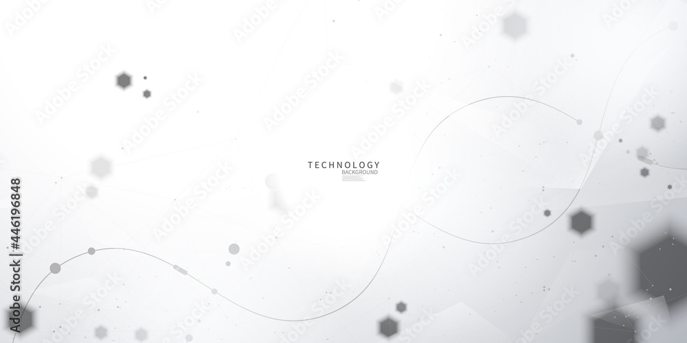 Fototapeta premium Business technology business and technology vector background