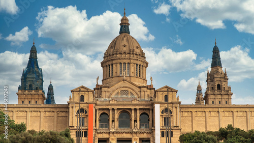 Photography The Palau Nacional in Barcelona