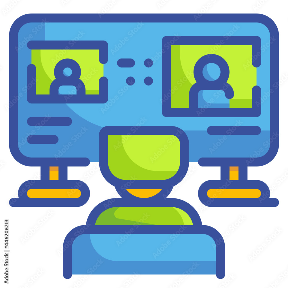 conference line icon conference line icon