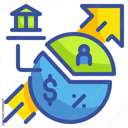 margin line icon