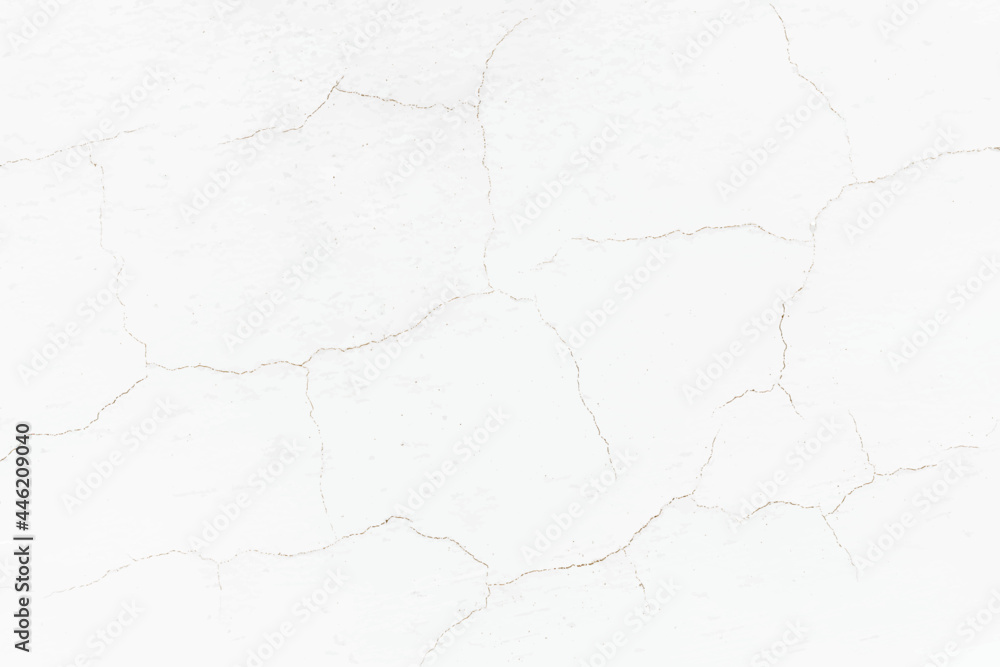 White cracked wall vector background