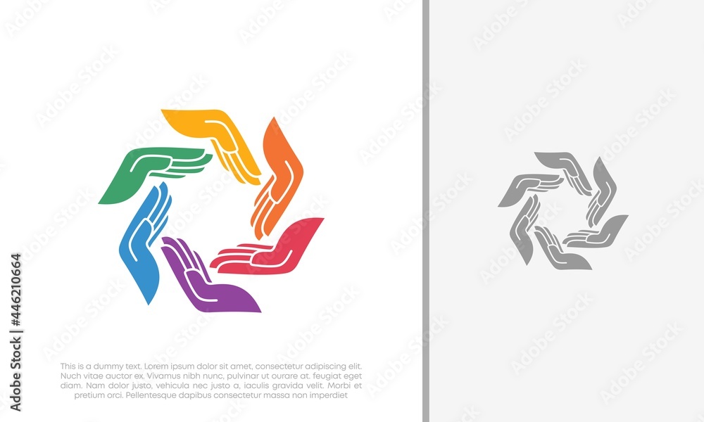 Global Community Logo Icon Elements Template. Community human Logo template vector. Community health care. Abstract Community logo. Global Community Logo Icon Elements Template. Community human Logo template vector. Community health care. Abstract Community logo.