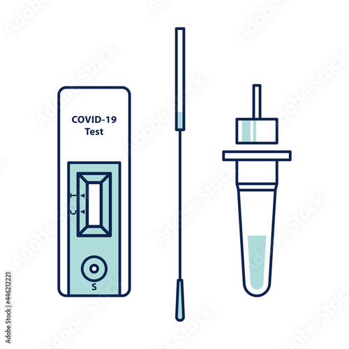 COVID-19 - Antigen Testing Kits icon.