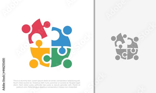 Global Community Logo Icon Elements Template. Community human Logo template vector. Community health care. Abstract Community logo.