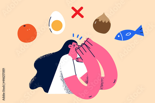 Allergy and special food diet concept