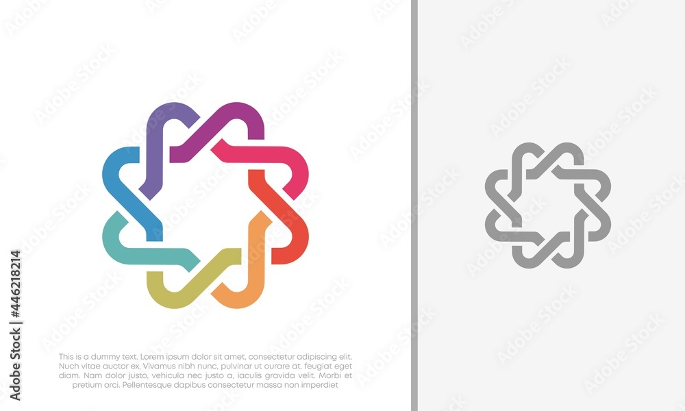 Global Community Logo Icon Elements Template. Community human Logo template vector. Community health care. Abstract Community logo. Global Community Logo Icon Elements Template. Community human Logo template vector. Community health care. Abstract Community logo.