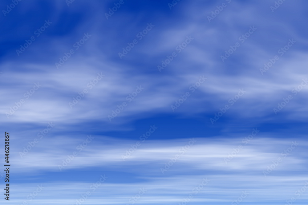 Blue sky with clouds. Vector illustration Blue sky with clouds. Vector illustration
