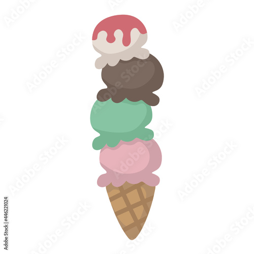 tower scoops icecream