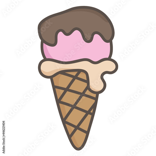 single scoop icecream