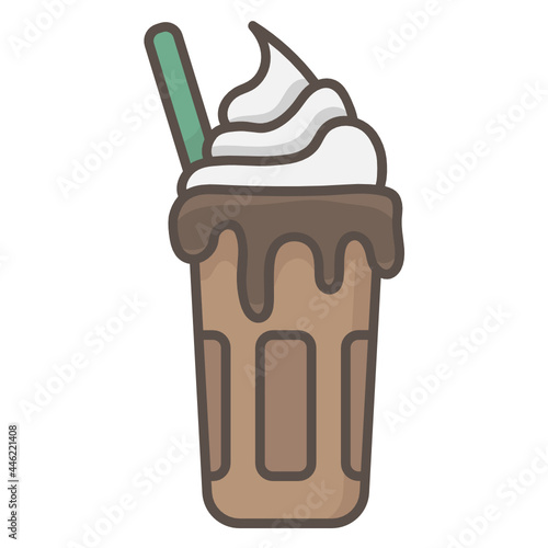 chocolate frappe