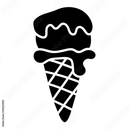 single scoop icecream