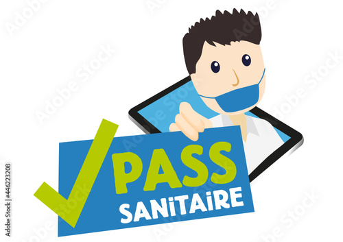 pass sanitaire, virus coronavirus, covid 