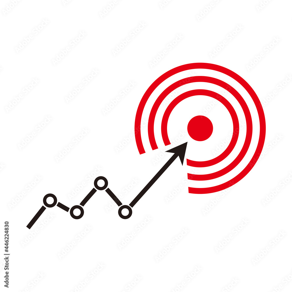 goal icon vector illustration sign goal icon vector illustration sign