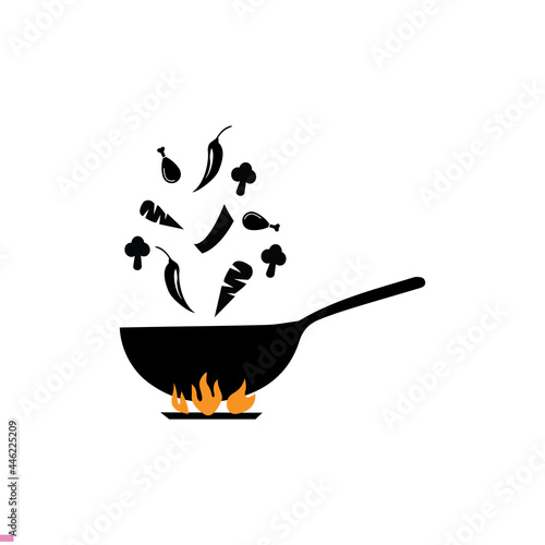 Cooking Pot Logo Design for Business And Company.