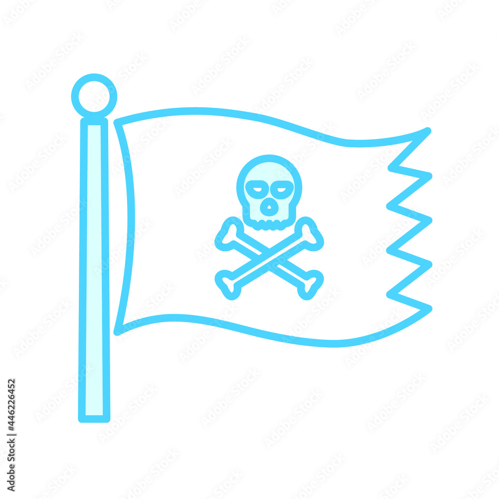 Obraz premium Illustration Vector Graphic of Skull icon