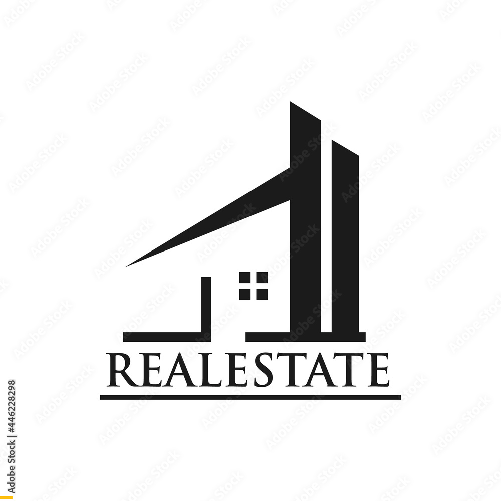 Real estate Logo Design Template For Business And Company Real estate Logo Design Template For Business And Company