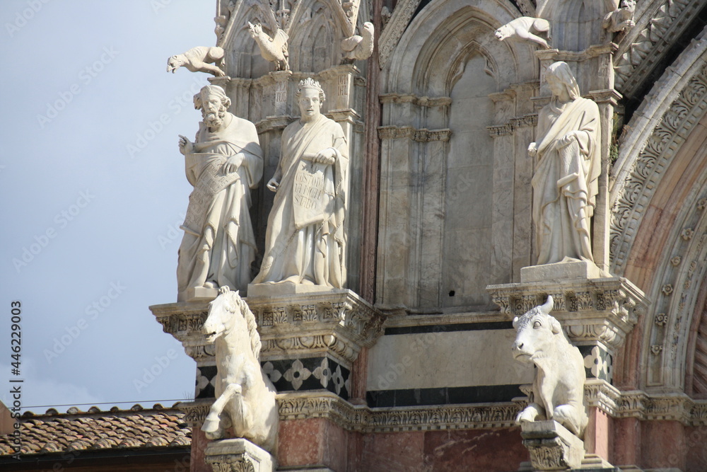 Siena, Italia. Famosa por su carrera de caballos (Palio) y sus hermosos monumentos.