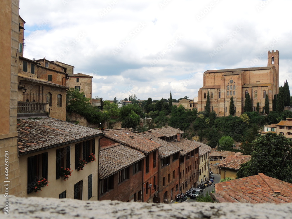 Siena, Italia. Grandes monumentos, una delicia para callejear.