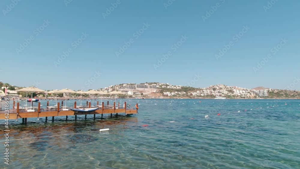 Sea resort landscape coast of Turkey Sea resort landscape coast of Turkey