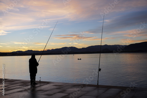 Pescador en Santander