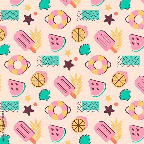 Flat Summer Pattern_8