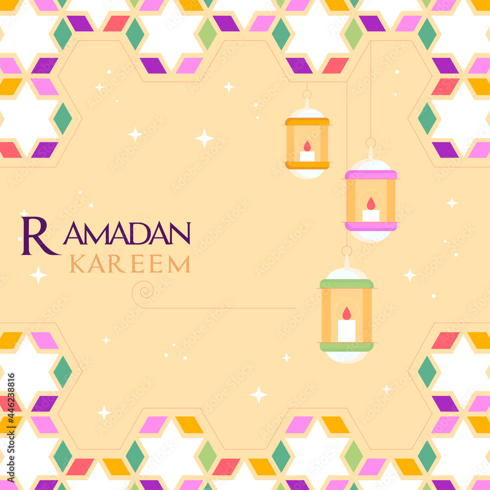 Flat Ramadan Kareem Illustration_16
