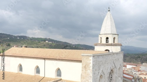 4K Aerial drone footage of Larino Dome in Campobasso in Molise Italy
 photo