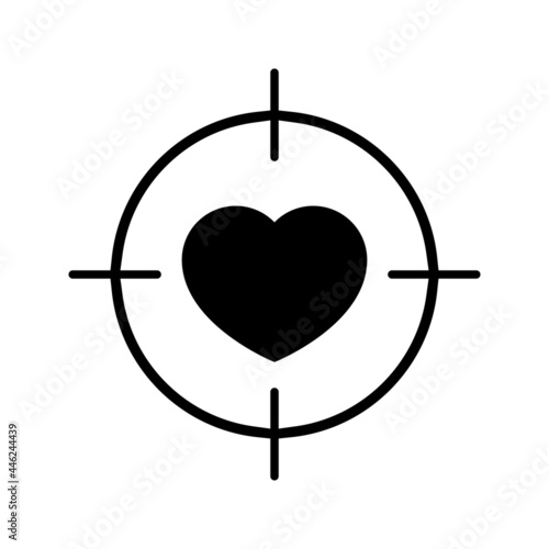 Love icon vector set. relationships illustration sign collection. online dating symbol or logo.