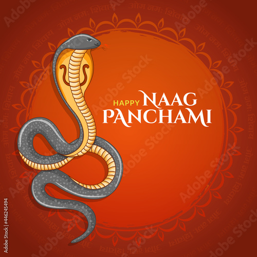 Happy Naag panchami with Snake 