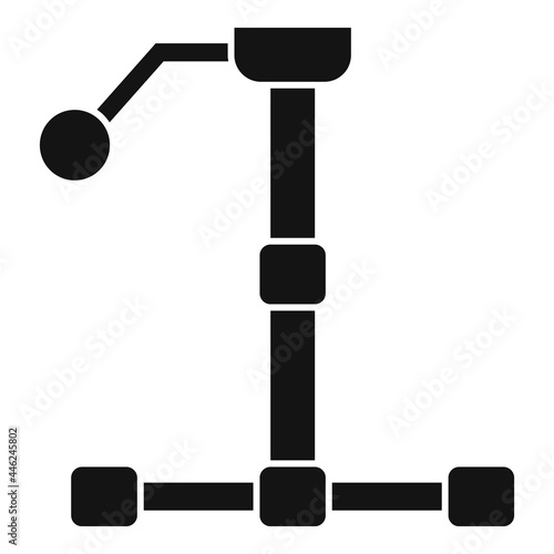 Camera stabilizer icon simple vector. Video gimbal