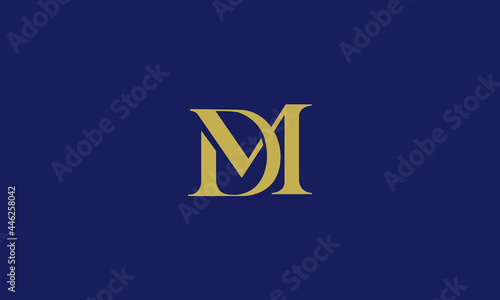 logo letters dm
